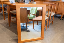 Load image into Gallery viewer, Vintage Danish Solid Teak Mirror
