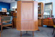Load image into Gallery viewer, Vintage Teak Corner Cabinet
