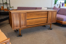 Load image into Gallery viewer, ON HOLD - Vintage Walnut Sideboard/Dresser
