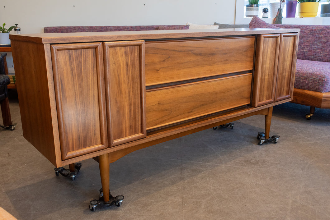 ON HOLD - Vintage Walnut Sideboard/Dresser