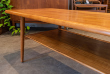 Load image into Gallery viewer, Vintage Teak Coffee Table with Lower Shelf
