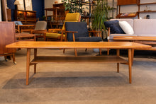 Load image into Gallery viewer, Vintage Teak Coffee Table with Lower Shelf
