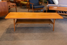 Load image into Gallery viewer, Vintage Teak Coffee Table with Lower Shelf
