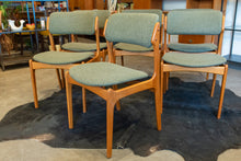 Load image into Gallery viewer, Reupholstered Vintage Erik Buch Model 49 Dining Chairs - Set of Six
