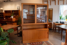 Load image into Gallery viewer, Vintage Poul Hundevad Teak Sideboard and Hutch Wall Unit
