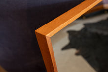 Load image into Gallery viewer, Vintage Teak Framed Mirror

