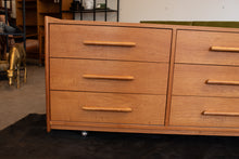 Load image into Gallery viewer, Vintage Teak Nine Drawer Dresser
