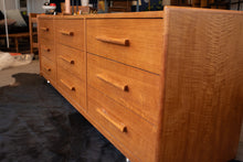 Load image into Gallery viewer, Vintage Teak Nine Drawer Dresser
