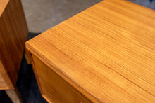 Load image into Gallery viewer, Restored Vintage Teak Side Table Pair
