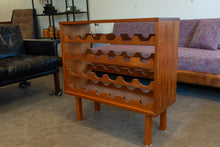Load image into Gallery viewer, Vintage Teak WIne Rack
