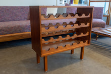 Load image into Gallery viewer, Vintage Teak WIne Rack
