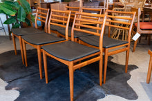 Load image into Gallery viewer, Vintage Teak Dining Chairs by Erling Torvits for Sorø Stolefabrik
