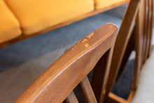 Load image into Gallery viewer, Vintage Walnut Dining Chairs by Honderich - Set of Six

