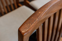 Load image into Gallery viewer, Vintage Walnut Dining Chairs by Honderich - Set of Six
