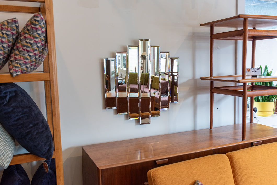Vintage Channeled Mirror