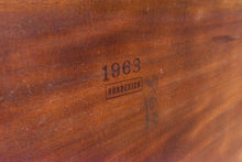 Load image into Gallery viewer, Vintage Walnut Display Cabinet on Custom Base
