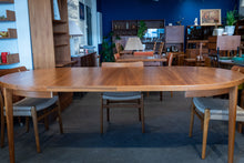Load image into Gallery viewer, Restored Teak Vejle Stole Mobelfabrik Table with Two Leaves
