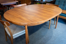 Load image into Gallery viewer, Restored Teak Vejle Stole Mobelfabrik Table with Two Leaves
