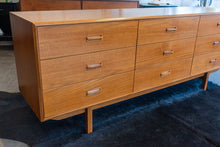 Load image into Gallery viewer, Restored Vintage Teak Nine Drawer Dresser
