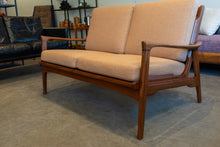 Load image into Gallery viewer, Restored Imperial Afromosia Loveseat
