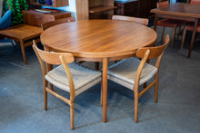 Load image into Gallery viewer, Restored Teak Vejle Stole Mobelfabrik Table with Two Leaves
