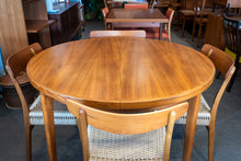Load image into Gallery viewer, Restored Teak Vejle Stole Mobelfabrik Table with Two Leaves
