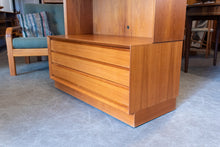 Load image into Gallery viewer, Vintage Teak Display Cabinet with Drawers
