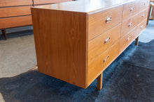 Load image into Gallery viewer, Restored Vintage Teak Nine Drawer Dresser

