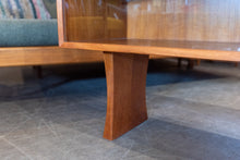 Load image into Gallery viewer, Vintage Teak Display Cabinet
