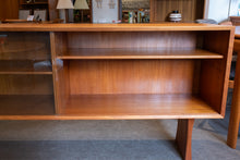 Load image into Gallery viewer, Vintage Teak Display Cabinet
