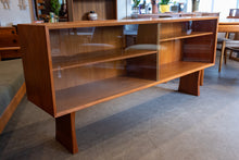 Load image into Gallery viewer, Vintage Teak Display Cabinet
