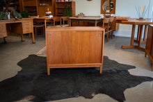 Load image into Gallery viewer, Vintage Teak Record Cabinet / Display Cabinet with Shelves
