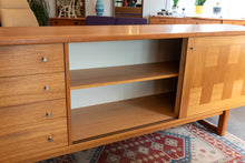 Load image into Gallery viewer, Vintage Teak Troeds Sideboard
