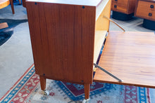 Load image into Gallery viewer, Vintage Teak Record Cabinet
