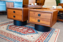 Load image into Gallery viewer, Vintage RS Associates Teak Night Stand Pair
