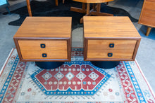 Load image into Gallery viewer, Vintage RS Associates Teak Night Stand Pair

