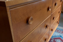 Load image into Gallery viewer, Vintage Six Drawer Low Dresser
