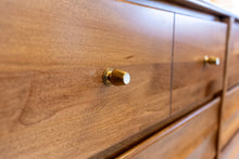 Load image into Gallery viewer, Restored Solid Birch Six Drawer Dresser

