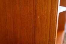 Load image into Gallery viewer, On Hold - Vintage Teak Cabinet with Bookshelf Topper
