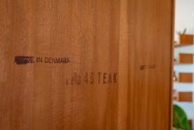 Load image into Gallery viewer, On Hold - Vintage Teak Cabinet with Bookshelf Topper
