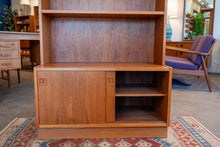 Load image into Gallery viewer, On Hold - Vintage Teak Cabinet with Bookshelf Topper
