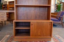 Load image into Gallery viewer, On Hold - Vintage Teak Cabinet with Bookshelf Topper
