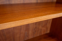 Load image into Gallery viewer, On Hold - Vintage Teak Cabinet with Bookshelf Topper
