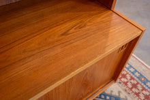 Load image into Gallery viewer, On Hold - Vintage Teak Cabinet with Bookshelf Topper

