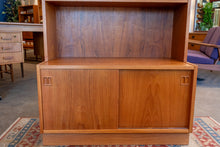 Load image into Gallery viewer, On Hold - Vintage Teak Cabinet with Bookshelf Topper
