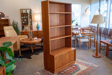 Load image into Gallery viewer, On Hold - Vintage Teak Cabinet with Bookshelf Topper
