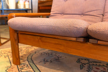 Load image into Gallery viewer, Vintage Teak Three Seater Sofa
