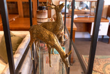 Load image into Gallery viewer, Vintage Brass Deer Pair
