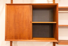 Load image into Gallery viewer, Vintage Teak Cado Wall Unit - Three bay
