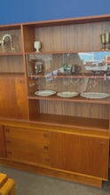 Load and play video in Gallery viewer, Vintage Teak Sideboard with Topper
